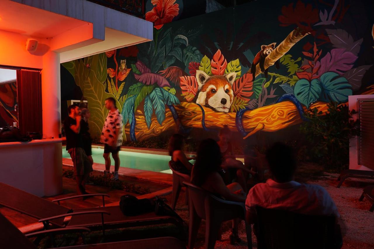 Red Panda Hostal Playa del Carmen Buitenkant foto